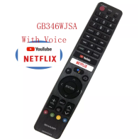 Télécommande téléviseur pour SHARP GB346WJSA avec recherche Google