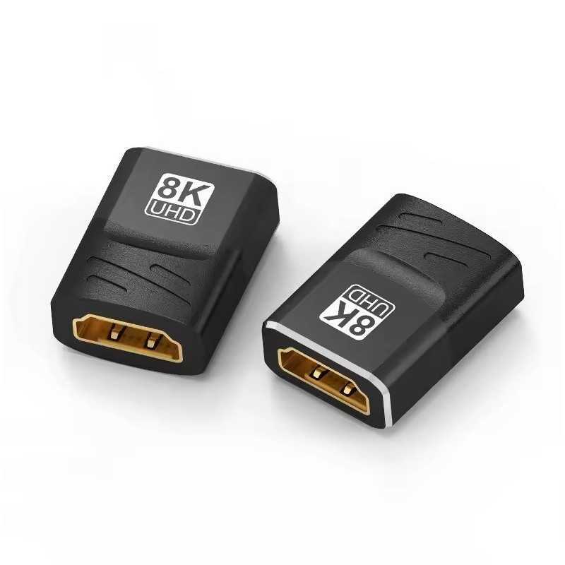 Adaptateur HDMI femelle à femelle, 48Gbps 8K 60hz, 4K 120Hz HDR