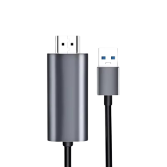 Câble adaptateur HDMI 1080p 60Hz USB3.0 mâle HDTV vers USB 3.0 Justlink 1.8m