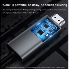 Câble adaptateur HDMI 1080p 60Hz USB3.0 mâle HDTV vers USB 3.0 Justlink 1.8m