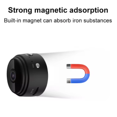 Mini caméra A9 Full Hd Cctv Wifi Vision nocturne pour sécurité à domicile