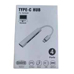 Adaptateur Hubs USB 3.0 4 en 1 a haut vitesse pour téléphone et PC
