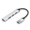 Adaptateur Hub USB 2.0USB 3.0 4 en 1 a haut vitesse pour téléphone et ordinateur