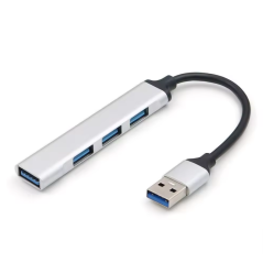 Adaptateur Hub USB 2.0USB 3.0 4 en 1 a haut vitesse pour téléphone et ordinateur