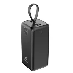 Power Bank Baraka BRK-PB29 50000mAh avec 1 entrée micro/type-C et 4 sorties USB noir