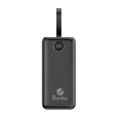 Power Bank Baraka BRK-PB29 50000mAh avec 1 entrée micro/type-C et 4 sorties USB noir