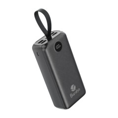 Power Bank Baraka BRK-PB27 30000mAh avec 1 entrée micro/type-C et 4 sorties USB noir