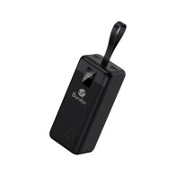 Power Bank Baraka BRK-PB26 40000mAh avec 1 entrée micro/type-C Et 2 sorties USB noir
