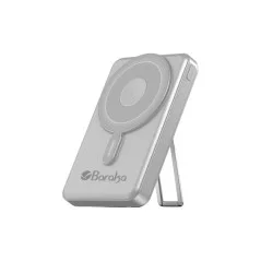 Power Bank Baraka BRK-PB31 10000mAh avec 1 entrée type-C et 1 sortie type-C + sans fil téléphone & montre gris