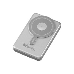 Power Bank Baraka BRK-PB31 10000mAh avec 1 entrée type-C et 1 sortie type-C + sans fil téléphone & montre gris
