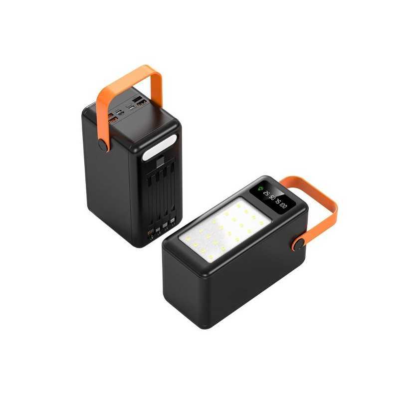 Power Bank Baraka BRK-PB01 120000MAH avec 1 entrée micro/type-C et 4 sorties USB Power Bank Baraka BRK-PB01 120000MAH avec 1 entrée micro/type-C et 4 sorties USB
