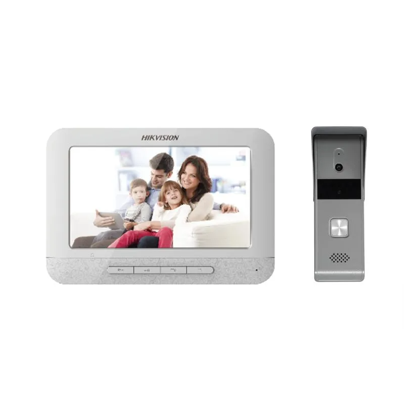 Kit d'interphone vidéo pour villa Hikvision DS-KIS203