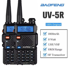 Talkie walkie portable radio amateur Baofeng BF-UV5R UV-5R 5W VHF/UHF
