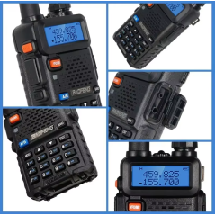 Talkie walkie portable radio amateur Baofeng BF-UV5R UV-5R 5W VHF/UHF