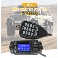 Talkie walkie mobile radio double bande QYT KT-8900D VHF UHF 136-174400-480 MHz 25W 200 canaux