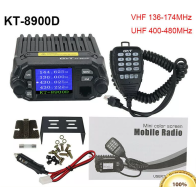Talkie walkie mobile radio double bande QYT KT-8900D VHF UHF 136-174400-480 MHz 25W 200 canaux