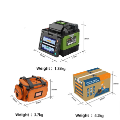 Mini Soudeuse Fibre Optique FTTx Komshine Ex39 | Alignement Plaquettes Actif