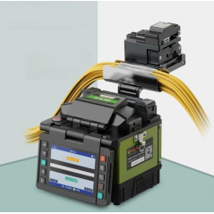 Mini Machine fibre FTTx Fusion épisseuse Portable 0.01db Komshine Ex39 alignement plaqué actif soudeur à Fiber optique épissage