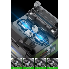 Mini Machine fibre FTTx Fusion épisseuse Portable 0.01db Komshine Ex39 alignement plaqué actif soudeur à Fiber optique épissage