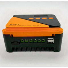 Contrôleur de charge solaire MPPT de haute qualité contrôleur de panneau solaire d'affichage LCD de tension nominale 12V/24V