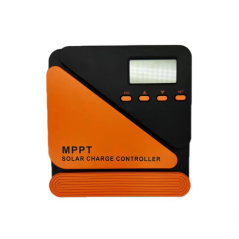 Contrôleur de charge solaire MPPT de haute qualité contrôleur de panneau solaire d'affichage LCD de tension nominale 12V/24V