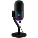 Microphone Logitech G Yeti GX super cardioïde - USB - Rétroéclairage RGB
