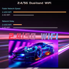 Mini vidéoprojecteur android HD 1080P 4K Portable Touyinger ET31 Pro Max