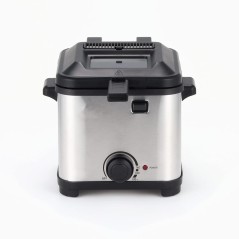 Mini air fryer QUIGG GTDFM 01 gris noir