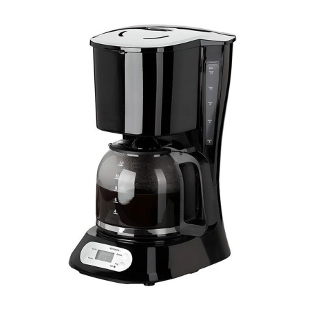 Machine a café QUIGG GT-CMT-02 1.5 litre noir/blanc