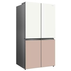 Réfrigérateur side by side 4 portes HISENSE RC-73WC4 560 litres verre colore