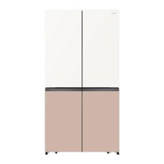 Réfrigérateur side by side 4 portes HISENSE RC-73WC4 560 litres verre colore