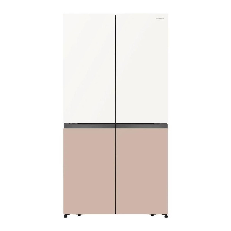 Réfrigérateur side by side 4 portes HISENSE RC-73WC4 560 litres verre colore
