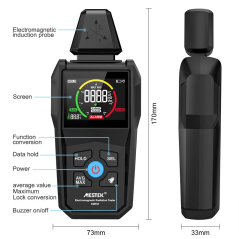 Testeur de rayonnement électromagnétique numérique Mestek EMF01