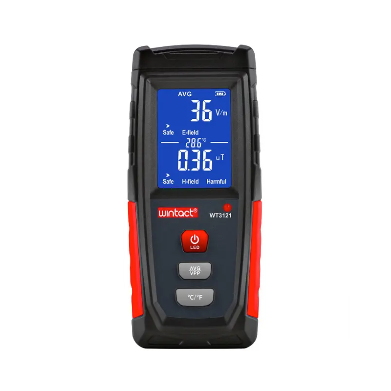 Testeur de rayonnement électromagnétique EMF portable LCD numérique Wintact WT312