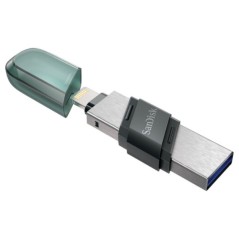Clé USB SanDisk iXpand Flash Drive Flip 256Gb à double connectique USB / Lightning