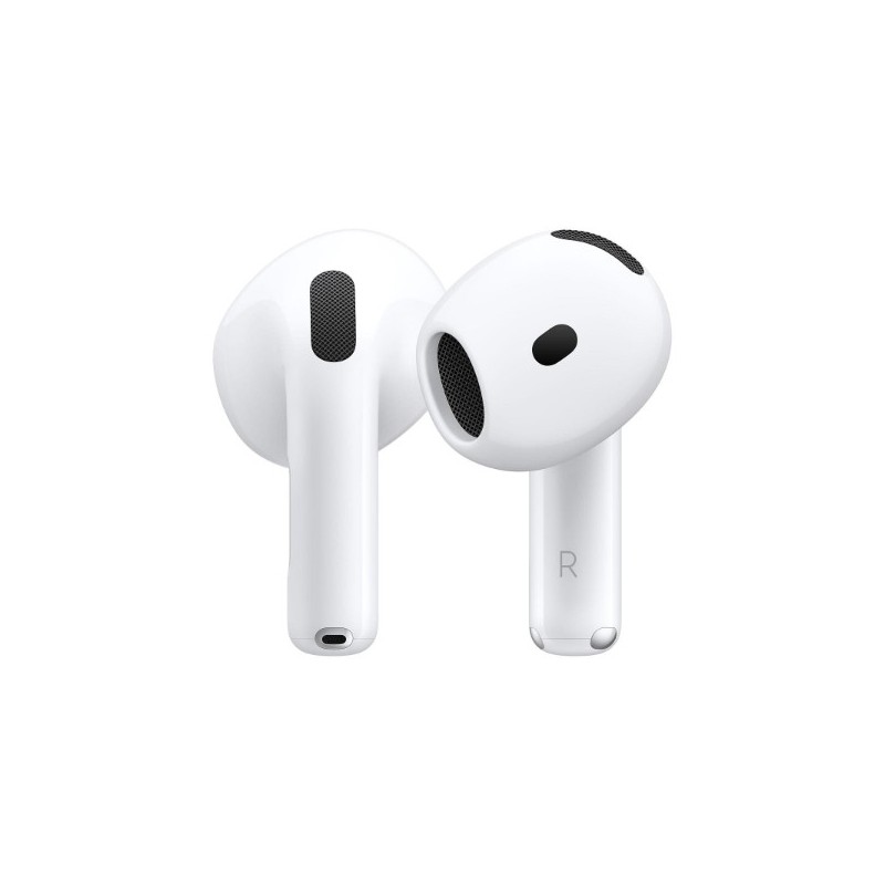 Écouteurs intra-auriculaires Apple AirPods 4 Original, Bluetooth commandes/Micro, autonomie 5 + 25 h boîtier de charge USB-C