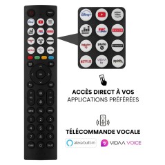 Téléviseur led smart tv HISENSE 58A6K UHD 4K vidaa 58 pouces
