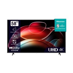Téléviseur led smart tv HISENSE 58A6K UHD 4K vidaa 58 pouces