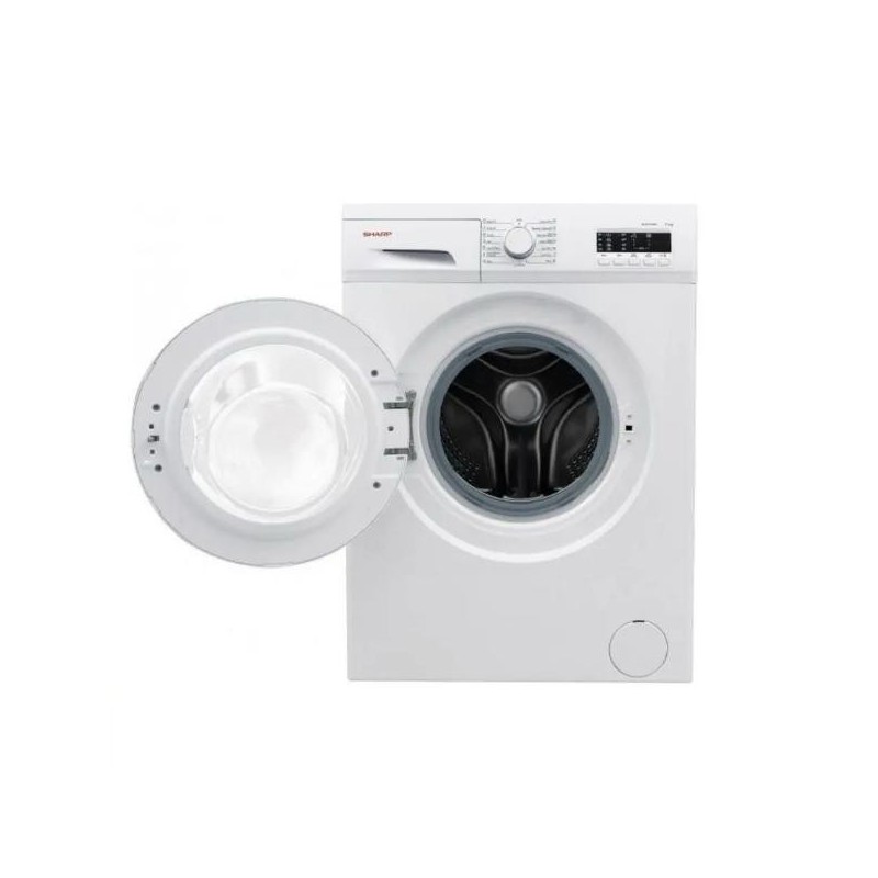 Machine a laver SHARP FE812DZL-S 8kg blanc Machine a laver SHARP FE812DZL-S 8kg blanc