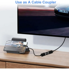 Adaptateur OTG coupleur USB 3.03.1 Type A mâle vers USB A mâle
