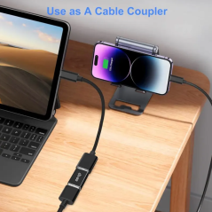 Adaptateur OTG USB 3.0 Type A mâle vers USB 3.0 Type A femelle