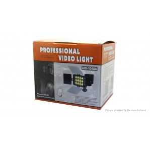 Lampe Vidéo LED-1040A | Éclairage Professionnel Bicolore avec Batterie NP-F750 & Chargeur
