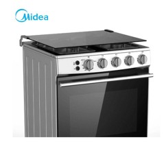 Cuisinière Midea 4 Feux 60X60cm INOX 24BMG4G057