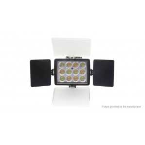 Lampe Vidéo LED-1040A | Éclairage Professionnel Bicolore avec Batterie NP-F750 & Chargeur