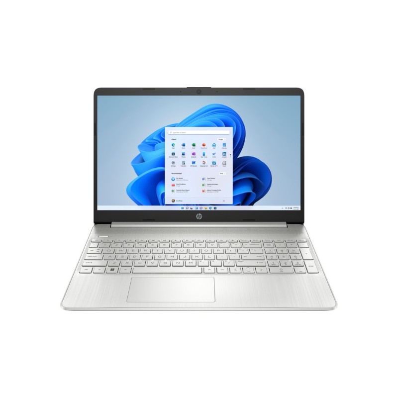 Ordinateur Portable HP 15s-fq5317TU Core i5-1235U 12éme Génération 8Gb 512Gb LED Full HD Webcam Windows écran 15 Azerty Français