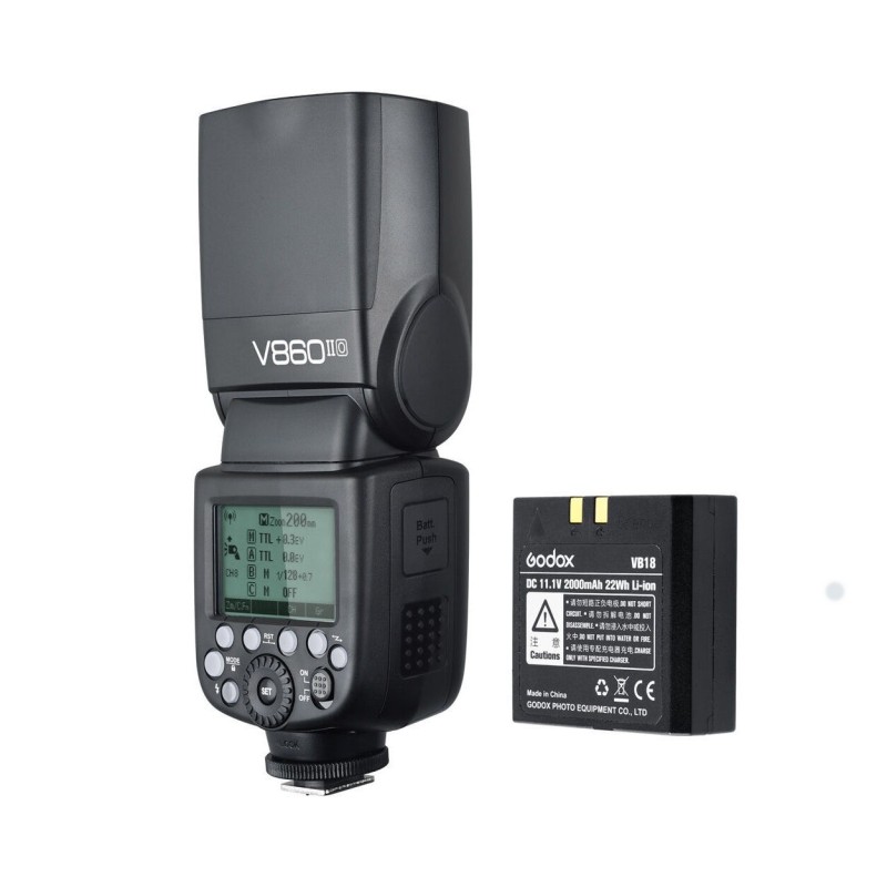 Flash Godox VING V860IIF TTL Li-Ion pour appareils photo photo Canon