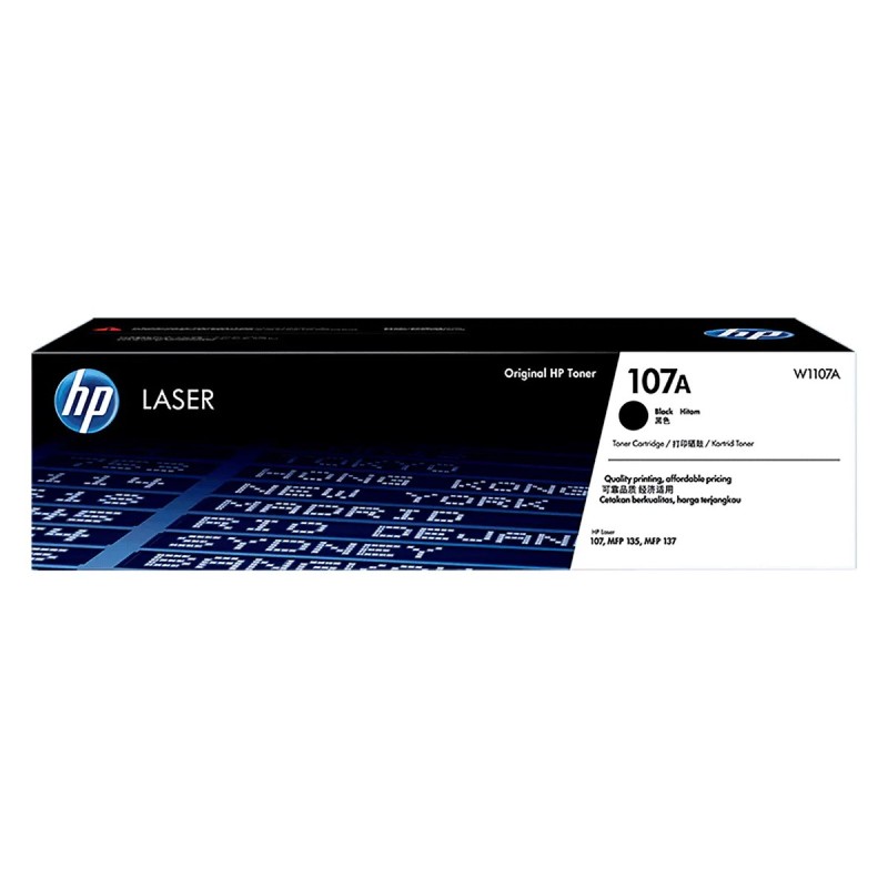 Cartouche toner laser original HP 107A W1107A noir Cartouche toner laser original HP 107A W1107A noir