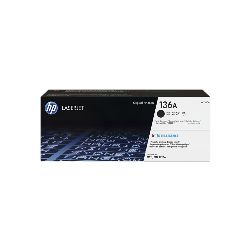 Cartouche toner Laserjet HP 136A W1360A original noir