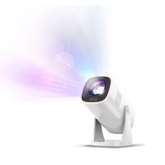 Vidéoprojecteur portable LED Full HD 1080p - 1920 x 1080 pixels - 250 Lumens - HDMIUSBBLUETOOTH - Wi-Fi - Haut-parleur intégré