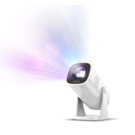 Vidéoprojecteur portable LED Full HD 1080p - 1920 x 1080 pixels - 250 Lumens - HDMIUSBBLUETOOTH - Wi-Fi - Haut-parleur intégré